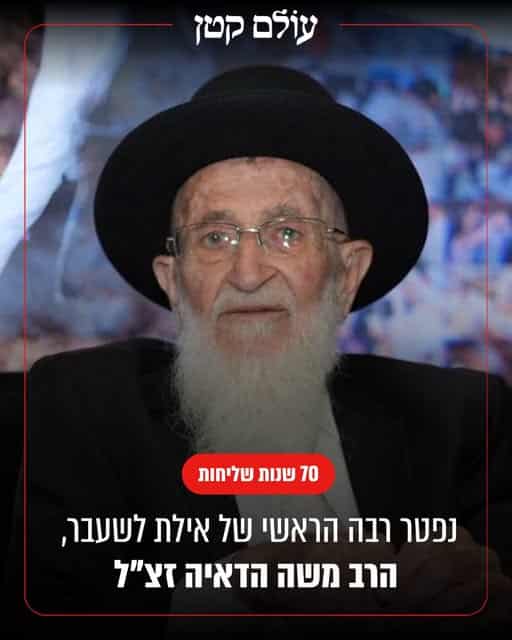 הרב הדאיה אילת